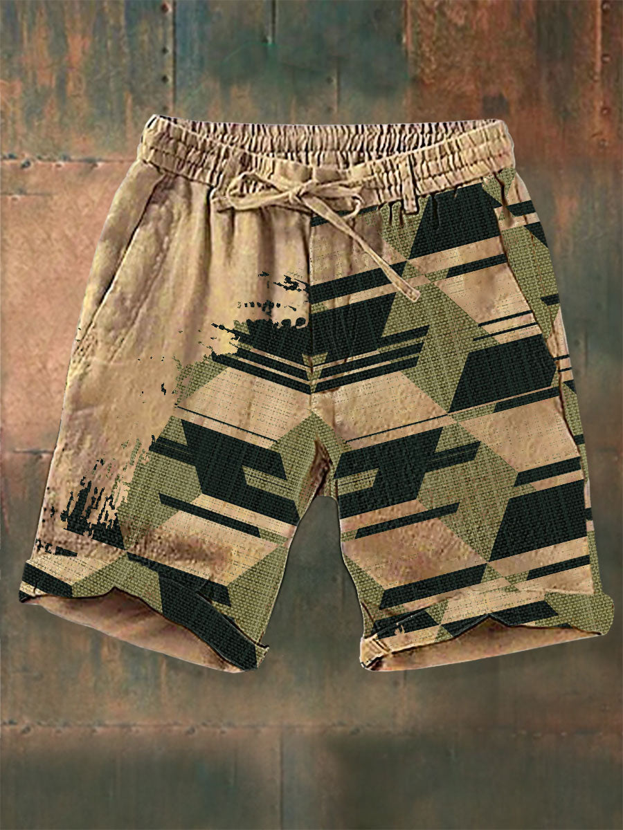 Retro-Freizeit shorts für Herren