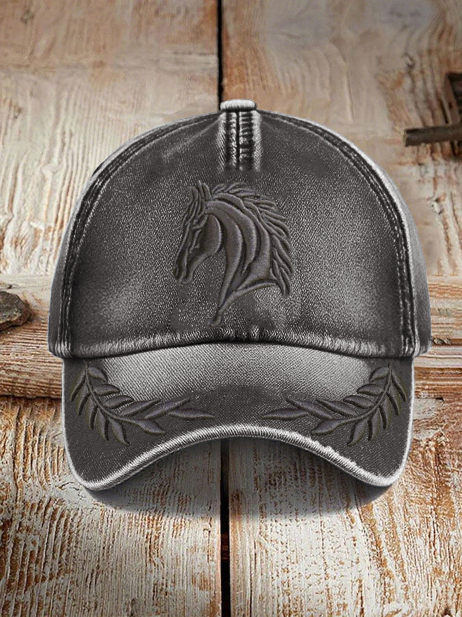 Unisex Pferd Design Print Hut