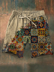 Retro-Freizeit shorts für Herren