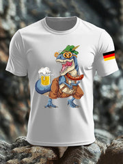 Herren CrewGerman Oktoberfest In München Bedrucktes T-Shirt