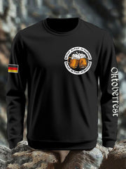 Herren Oktoberfest Print Sweatshirt