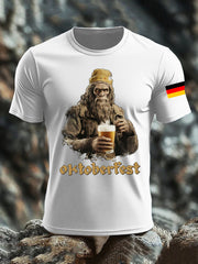 Herren CrewGerman Oktoberfest In München Bedrucktes T-Shirt