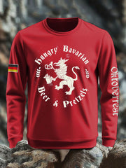 Herren Oktoberfest Print Sweatshirt