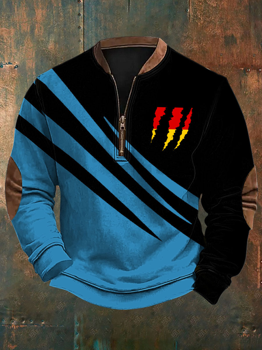 Herren Deutschland bedrucktes lässiges Sweatshirt