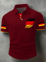 Herren Deutschland bedruckte Freizeit-Tops