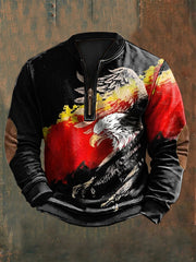 Herren-Sweatshirt mit Deutschland-Print