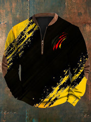 Herren Deutschland bedrucktes lässiges Sweatshirt