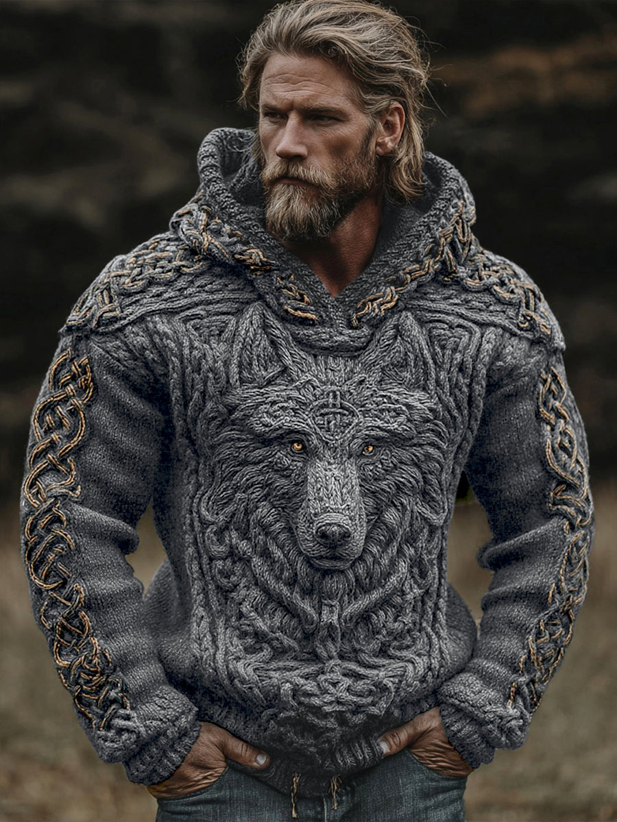 Herren Viking Kapuzen-Sweatshirt