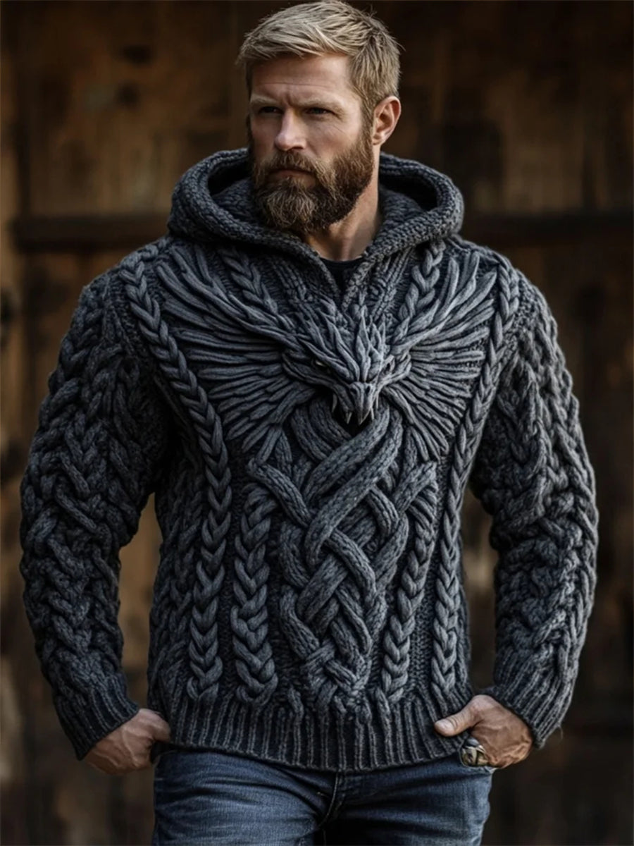 Herren Viking Kapuzen-Sweatshirt