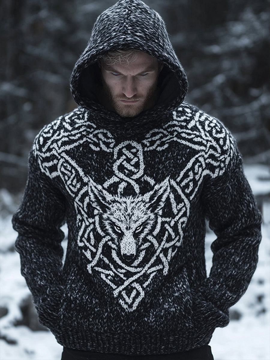 Herren Viking Kapuzen-Sweatshirt