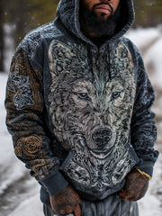 Kapuzen pullover für Herren Viking