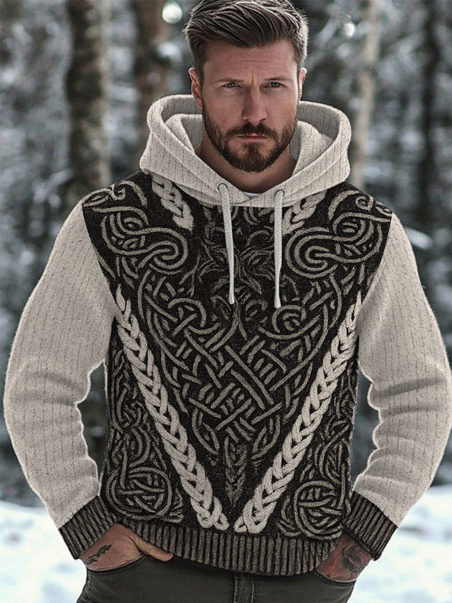 Kapuzen pullover für Herren Viking