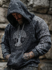 Herren Viking Kapuzen-Sweatshirt