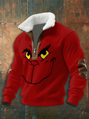 Herren-Kapuzen pullover mit Reiß verschluss