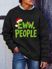 Männer Weihnachten Eww Menschen Imitation Pullover