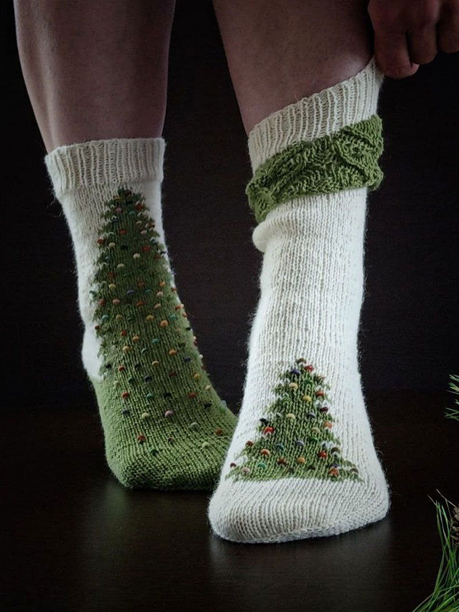 Weihnachts baum Unisex Socken