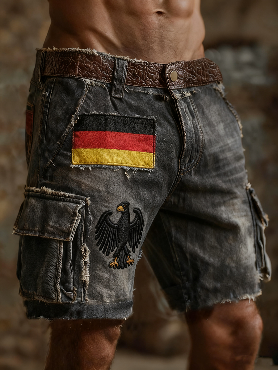 Männer Deutschland Design Shorts