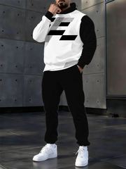 Herren Casual Hoodie und Hose Set