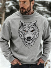 Herren Viking Wolf Sweatshirt