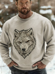 Herren Viking Wolf Sweatshirt