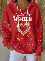 Frauen Kölner Karneval Casual Hoodie