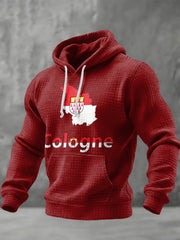 Männer Deutschland Köln Print Hoodie