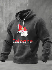 Männer Deutschland Köln Print Hoodie