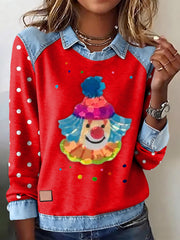 Frauen Deutschland Köln Karneval Kunst Sweatshirt