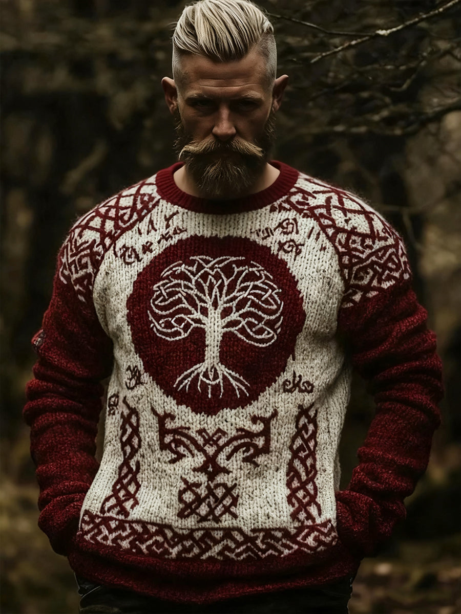Herren Pullover im Viking-Stil