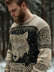 Herren Pullover im Viking-Stil