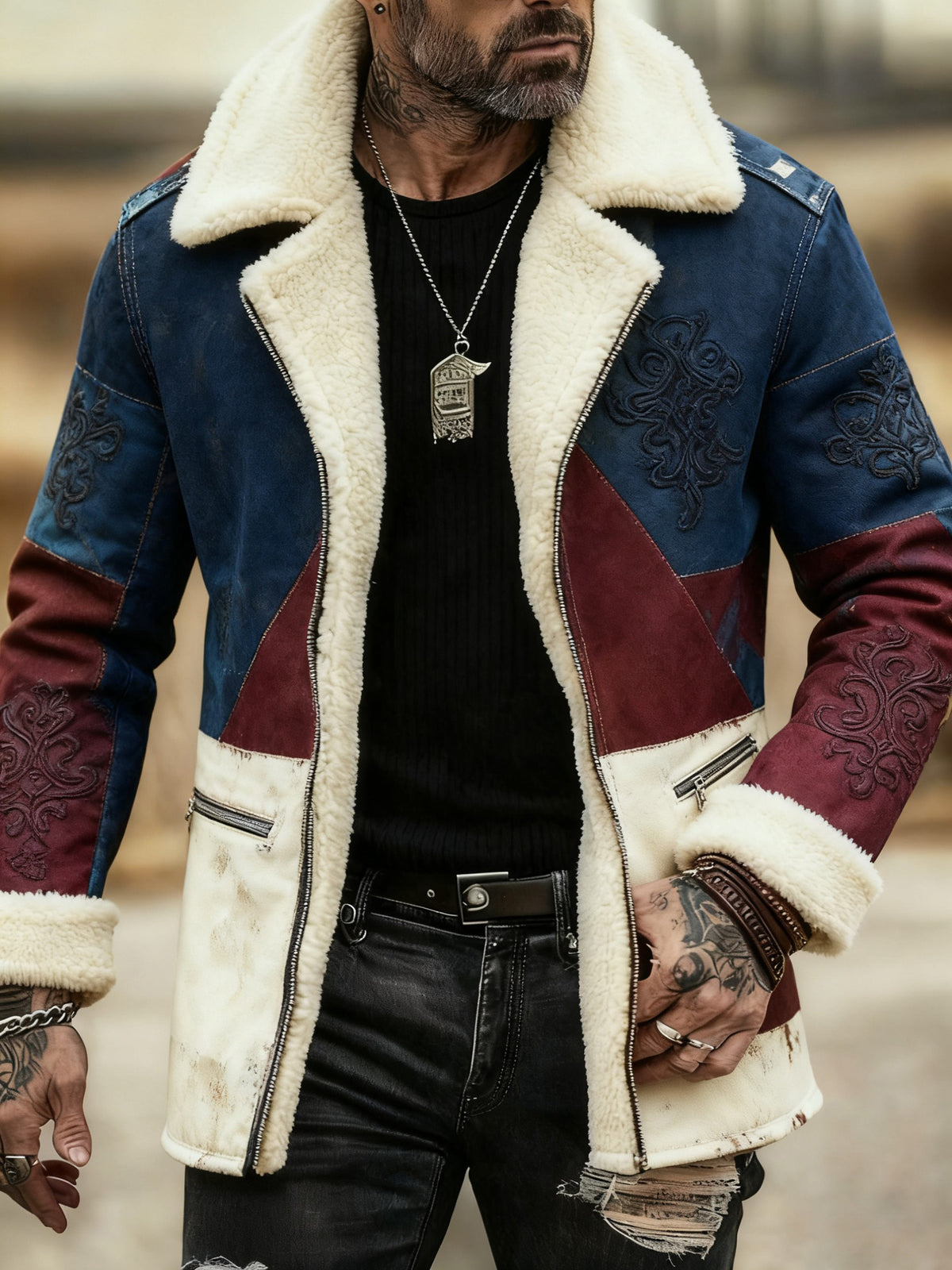 Westliche Freizeit jacke für Herren