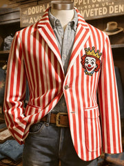 Herren Cologne Carnival Print Casual Anzüge