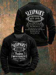 Herren Sleipnir Rock Band Crew Hals Sweatshirt