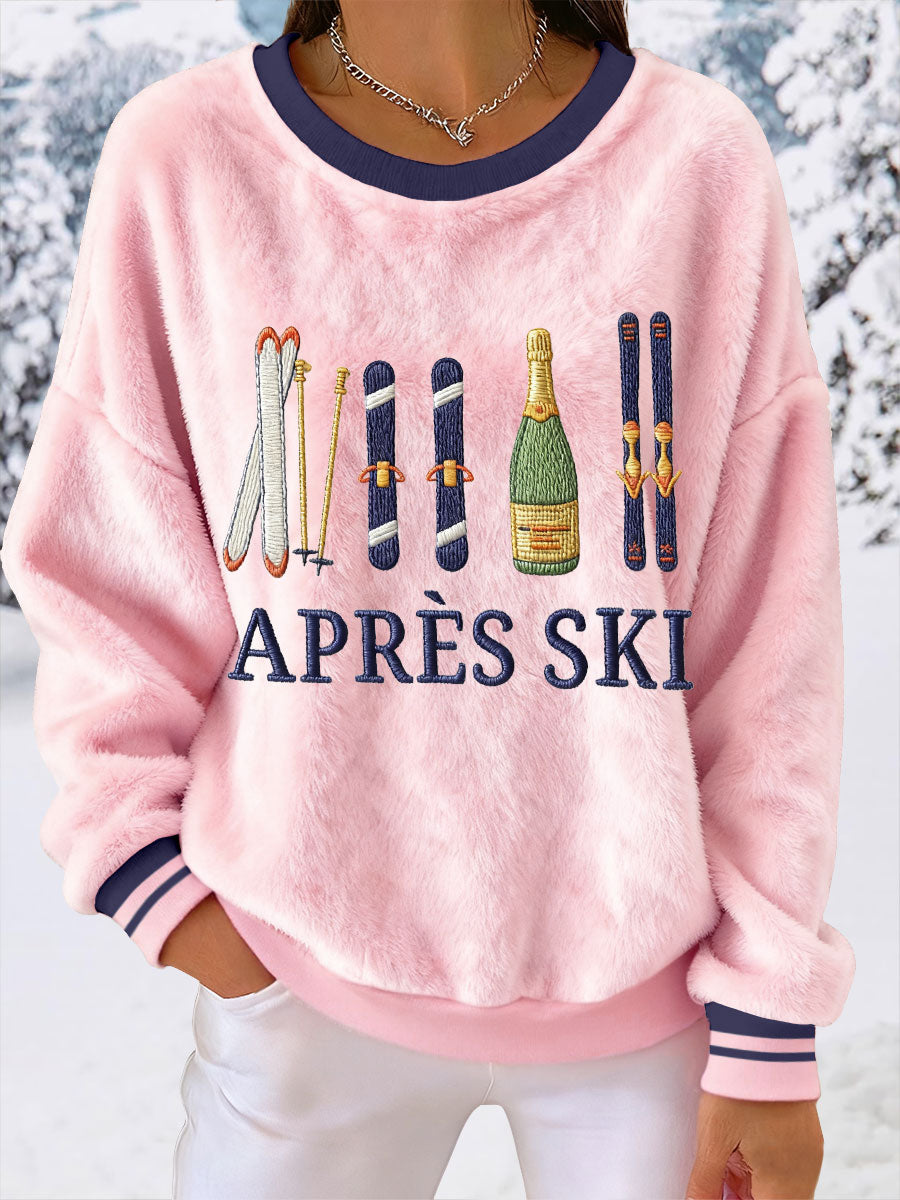 Damen Ski Fleece Sweatshirts