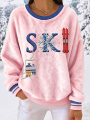 Damen Ski Fleece Sweatshirts