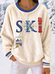 Damen Ski Fleece Sweatshirts