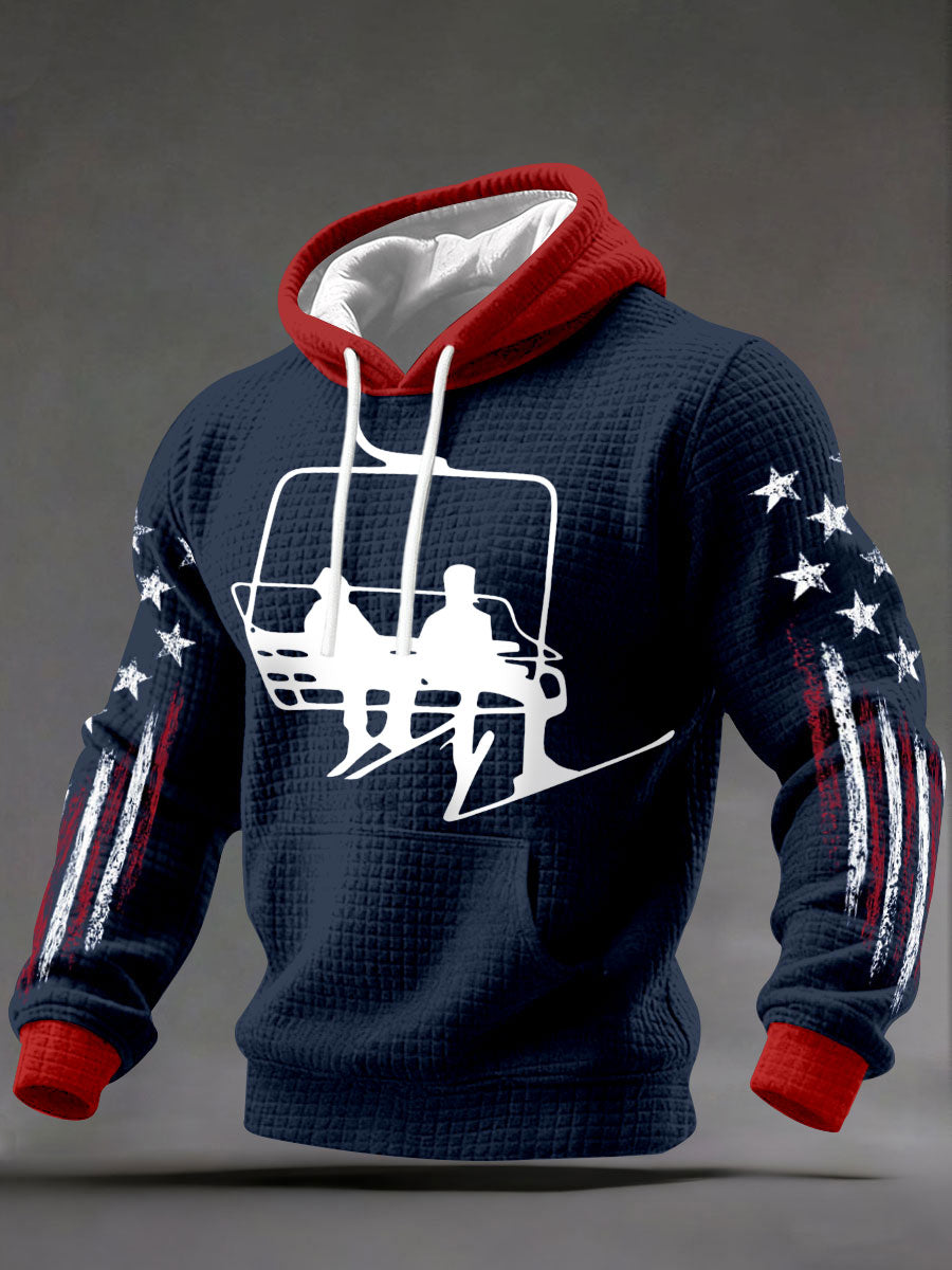 Herren Ski Hoodies