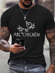 Lustiges Arc'huhn-T-Shirt für Männer