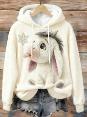 Damen-Tier kunstdruck Casual Top