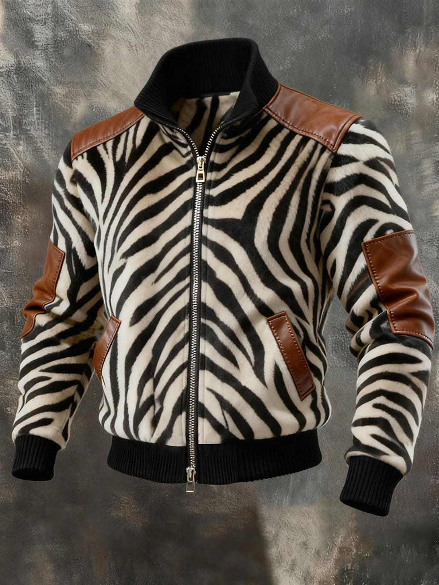 Herren Vintage Warme Outdoor Jacke