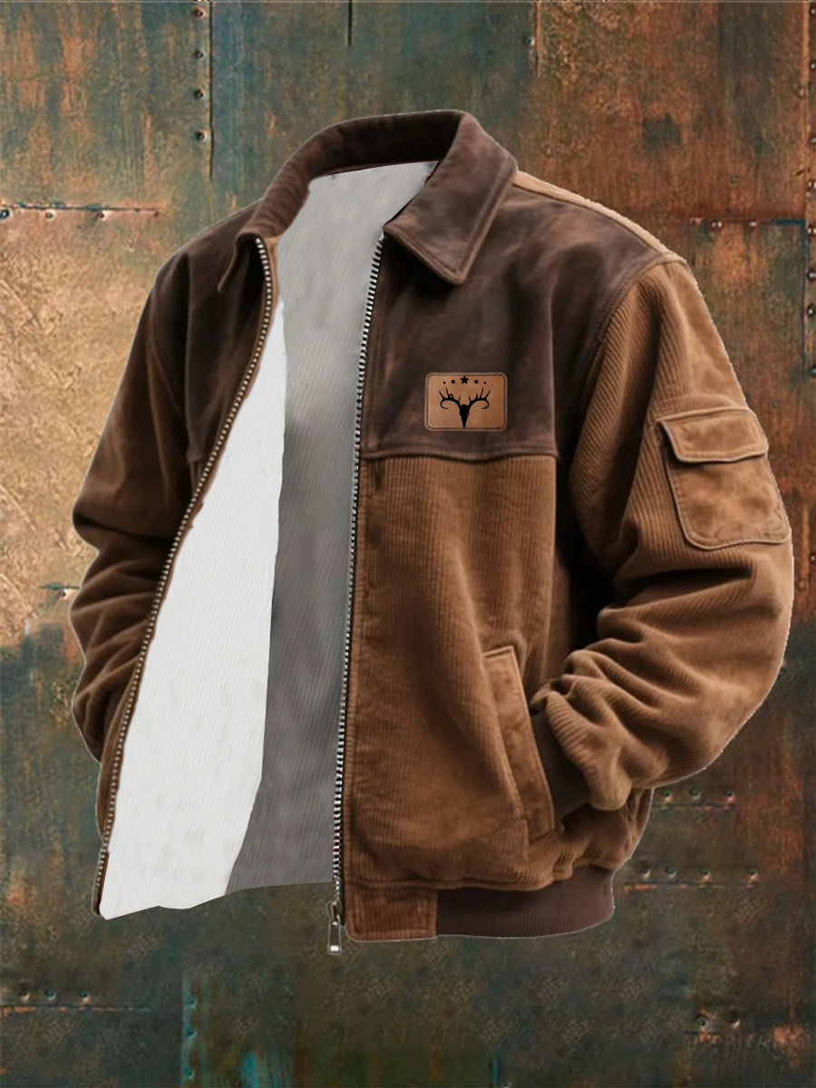 Herren Vintage Western Jacke