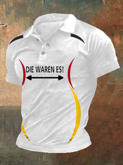 Gedrucktes Polo-Shirt für Männer, die Waren waren
