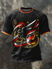 Männer Deutschland 2026 Fußball mannschaft Unterstützer Print T-Shirt