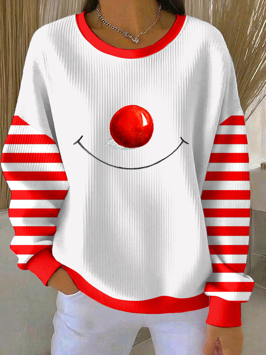Frauen Deutschland Köln Karneval Print Casual Sweatshirt