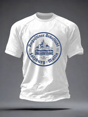 Herren-Bierliebhaber-München-Oktoberfest-Print-T-Shirt