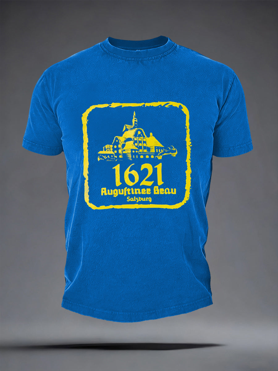 Herren Bier Liebhaber kurze Ärmel T-Shirt