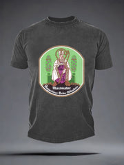 Herren-Bierliebhaber-T-Shirt mit kurzen Ärmeln