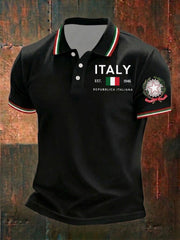 Herren-Festa-della-Repubblica-Repvbblica-Italiana-Printhemd