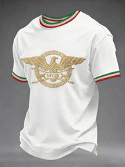 Herren-T-Shirt mit italienischem Druck