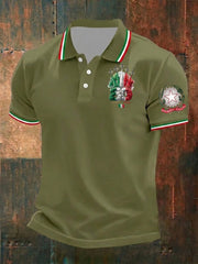 Herren-Festa-della-Repubblica-Repvbblica-Italiana-Printhemd